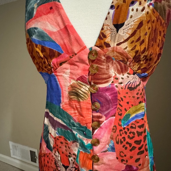 Vibrant Farm Rio Animal Farm  dress M - Picture 3 of 6